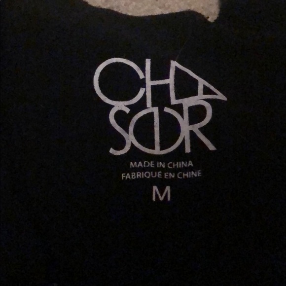 Chaser - Black cashmere cold shoulder sweater - Picture 1 of 7